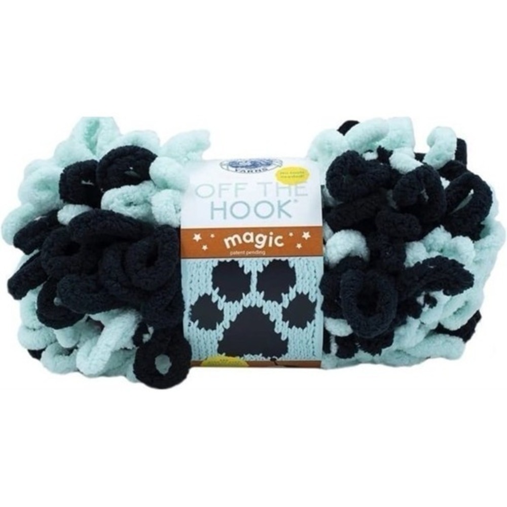 Lion Brand Yarn Off the Hook Magic yarn‎ Paw Print 5